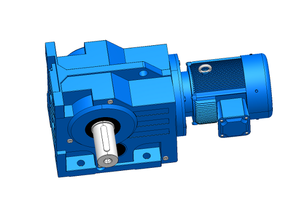 螺旋上料输送机电机减速机,K107DRS160M4-11KW直角减速电机.png