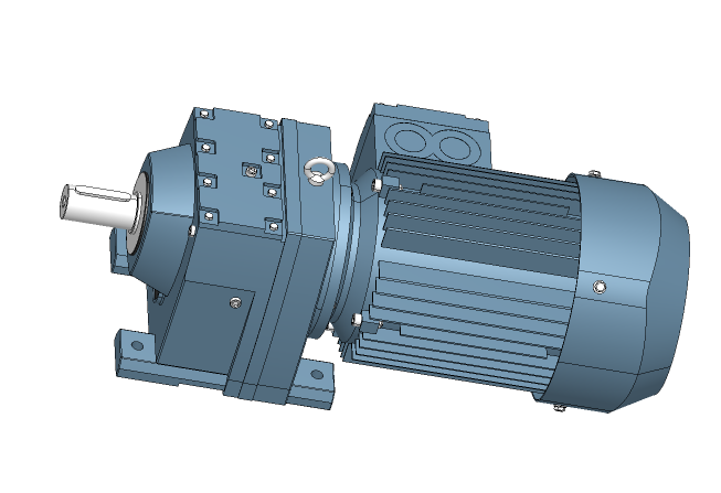钢铁厂加工设备电机减速机,R67-37.5-DMP100L1-4-M1-2.2KW减速电机.png